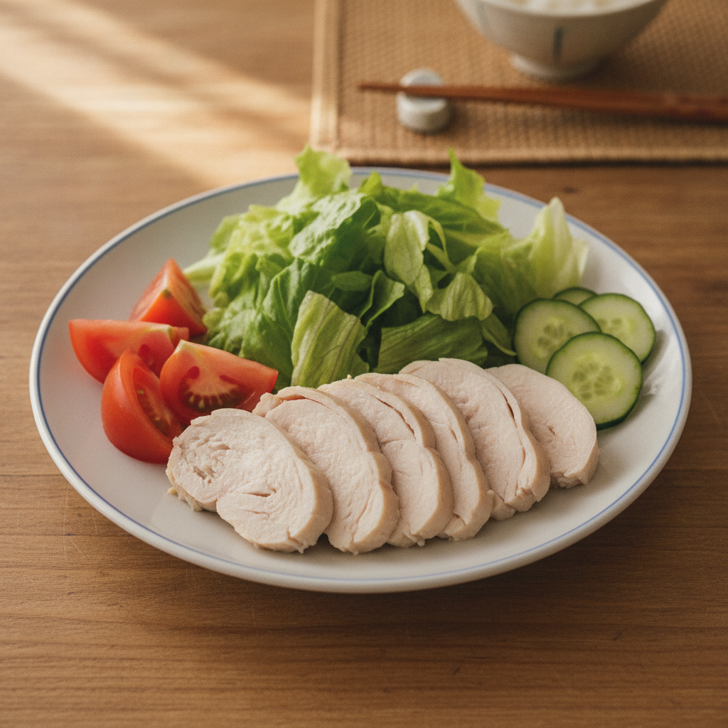 からだのはなし#2　神山鶏むね肉の、食べごたえサラダチキン