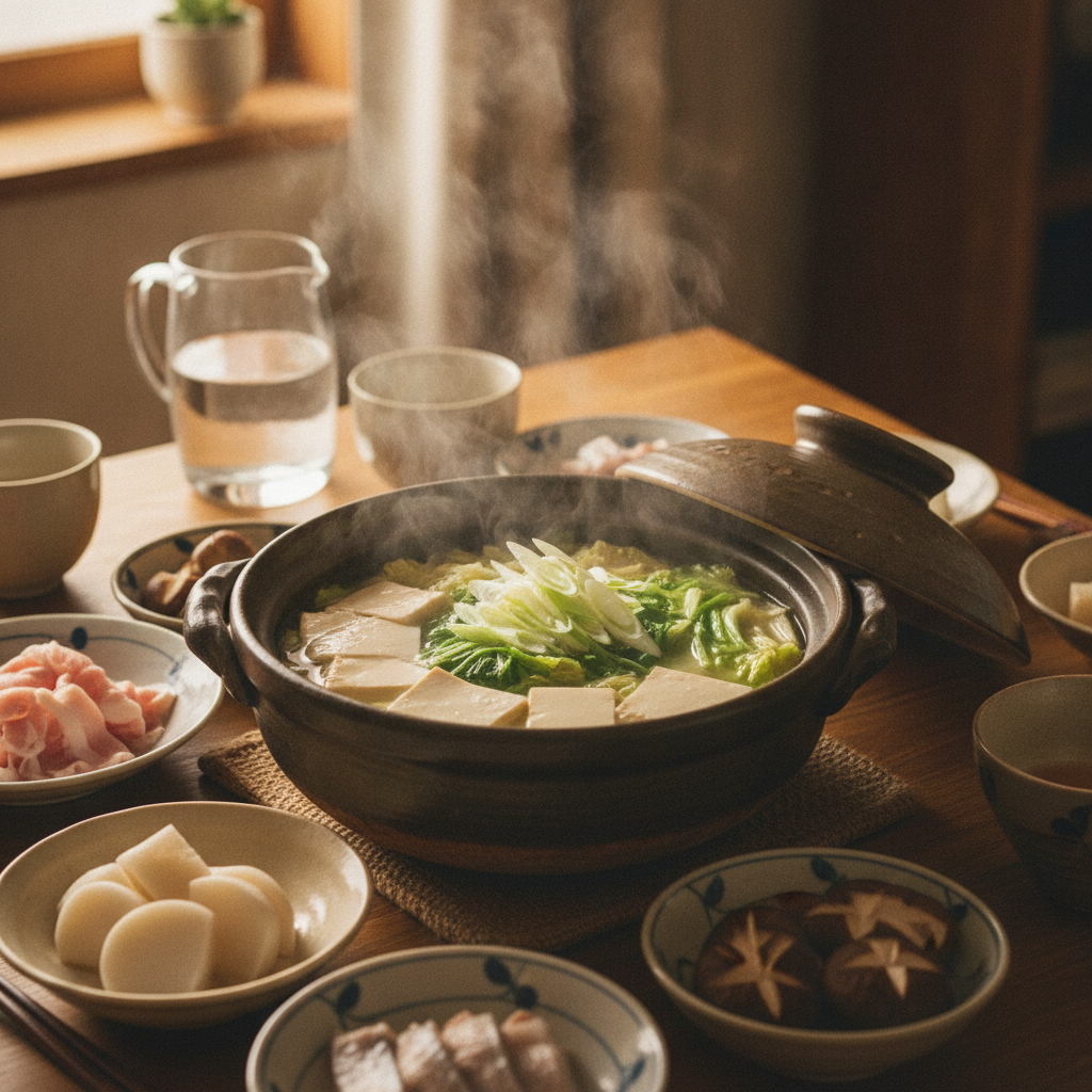 からだのはなし#9　豆腐と野菜の、あっさり湯豆腐