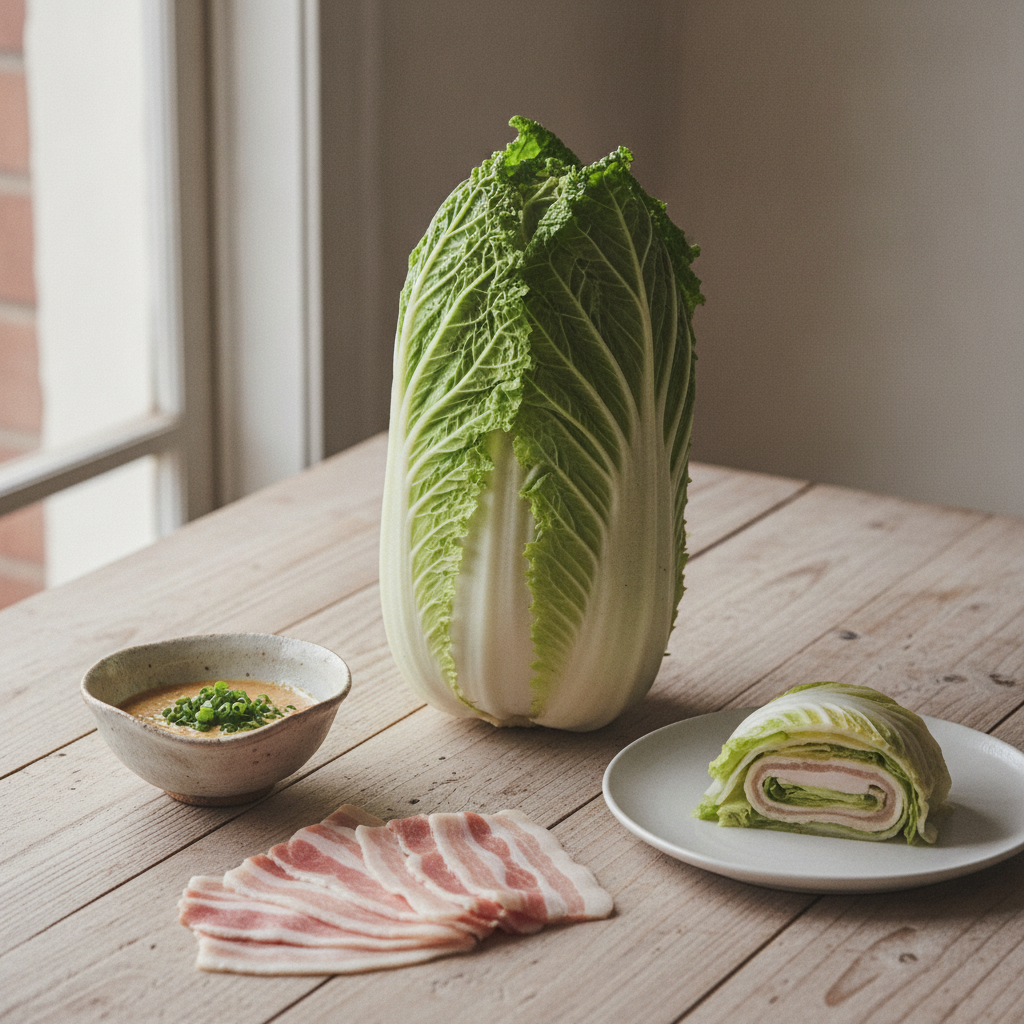 からだのはなし#70　白菜と豚肉の、重ね蒸し