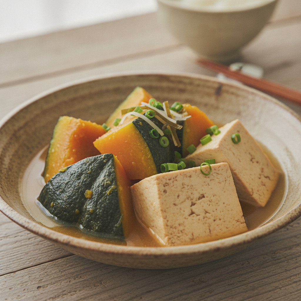 からだのはなし#77　かぼちゃと豆腐の、いとこ煮