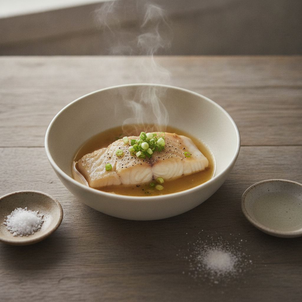 からだのはなし#94　白身魚の、やわらか蒸し