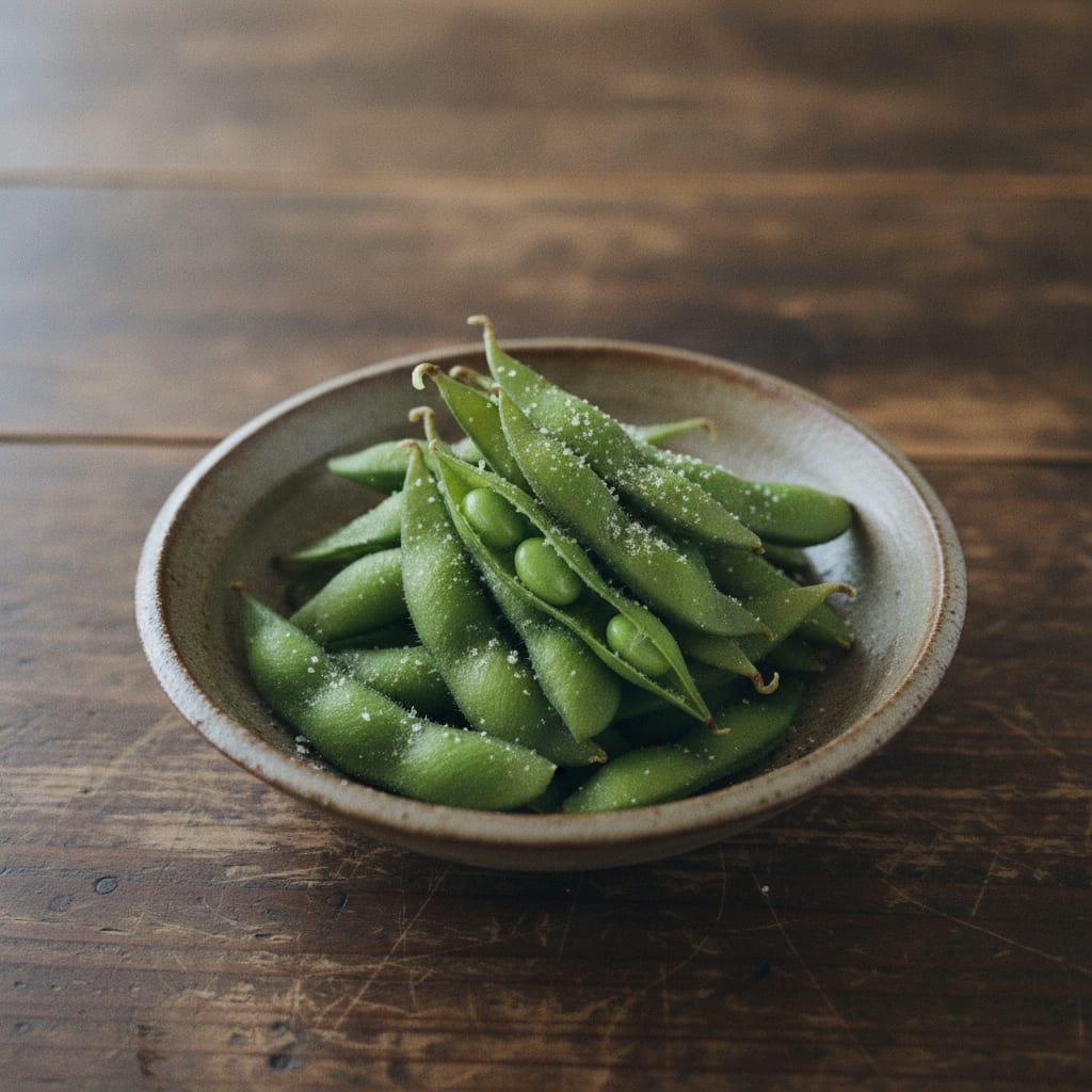 枝豆の塩ゆで