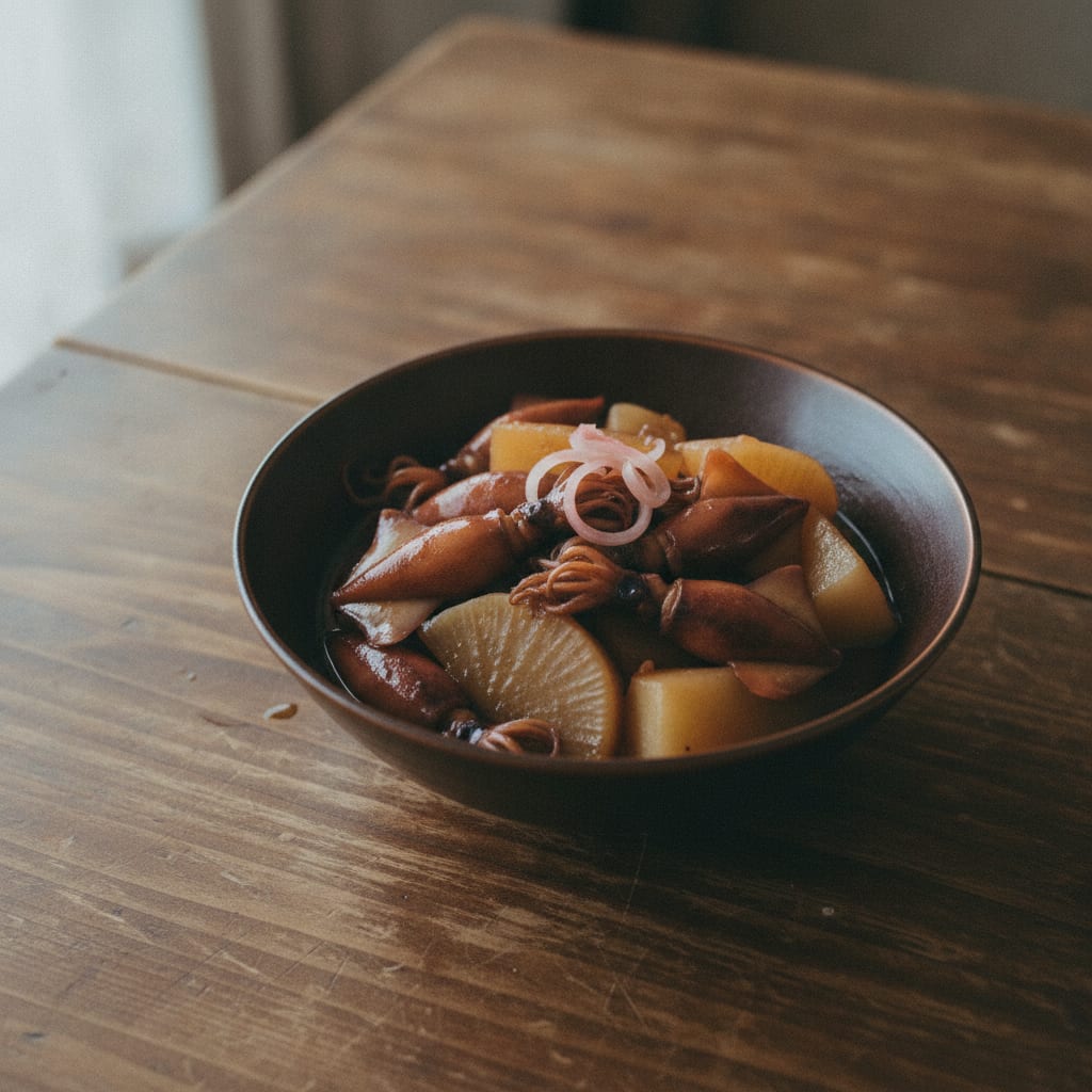 いかと大根の煮物